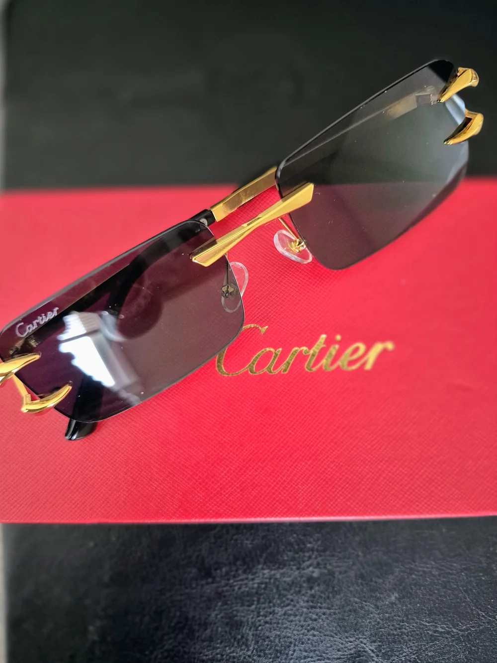 Cartier authentic rimless